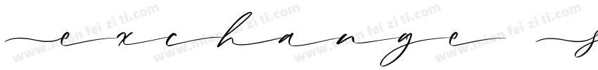 Exchange Squere字体转换